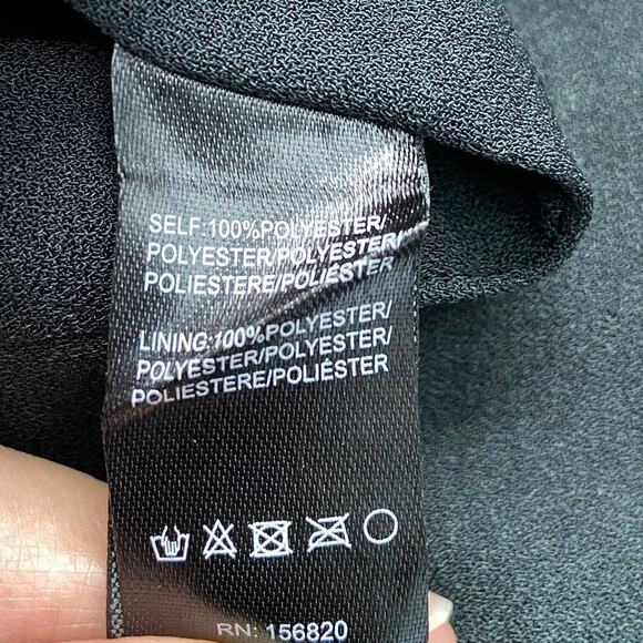 Navy Blue Fit and Flare Mini Dress Size Small - Picture 5 of 8